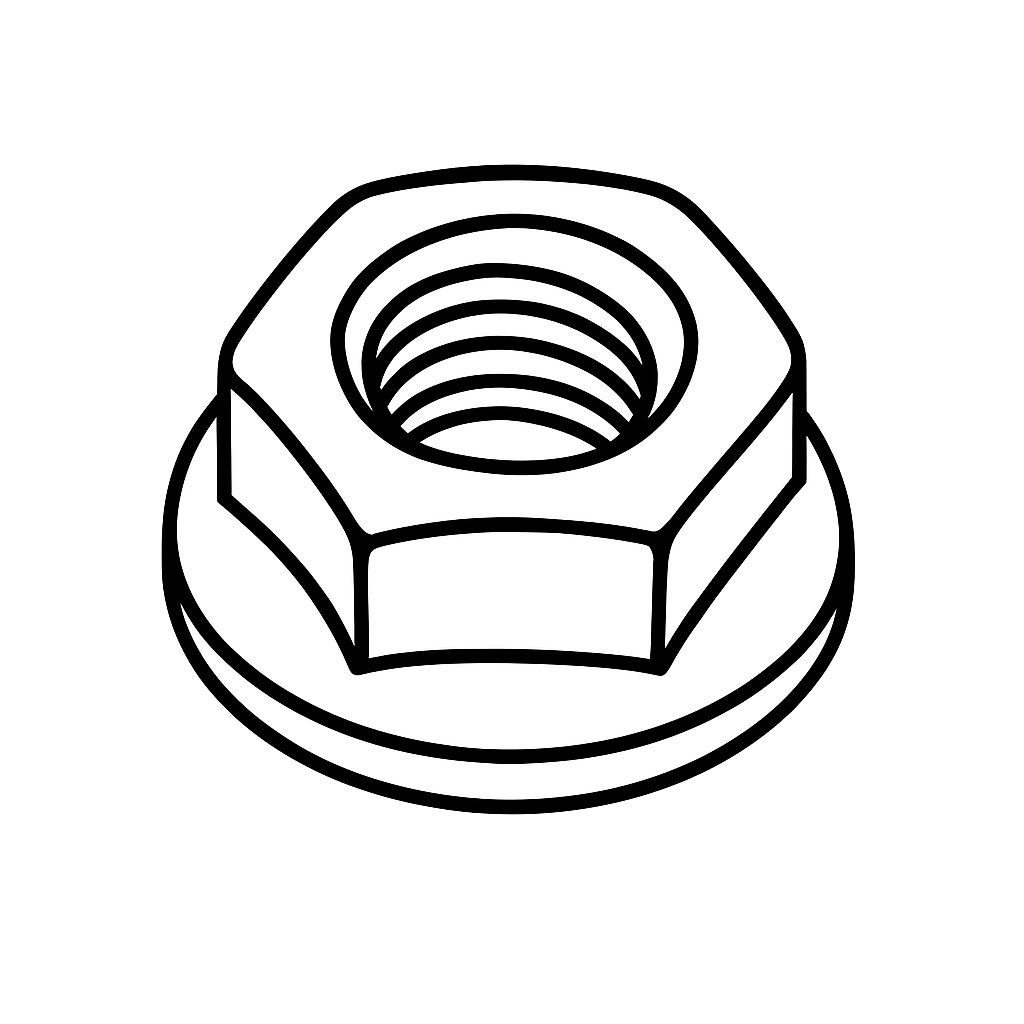Clutch Lever Pivot Bolt - Nut